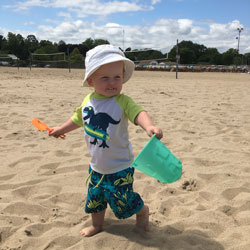 Gillson Beach Wilmette toddler sand shovel