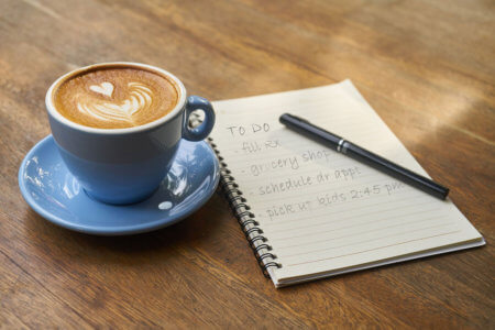 One Little Pill antidepressant coffee notepad