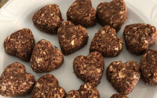 Oreo-inspired Protein Bites almond butter cocoa coconut oatmeal