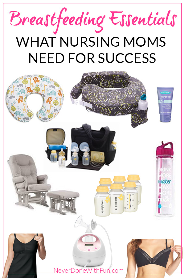 Breastfeeding essentials: What nursing moms need for breastfeeding success