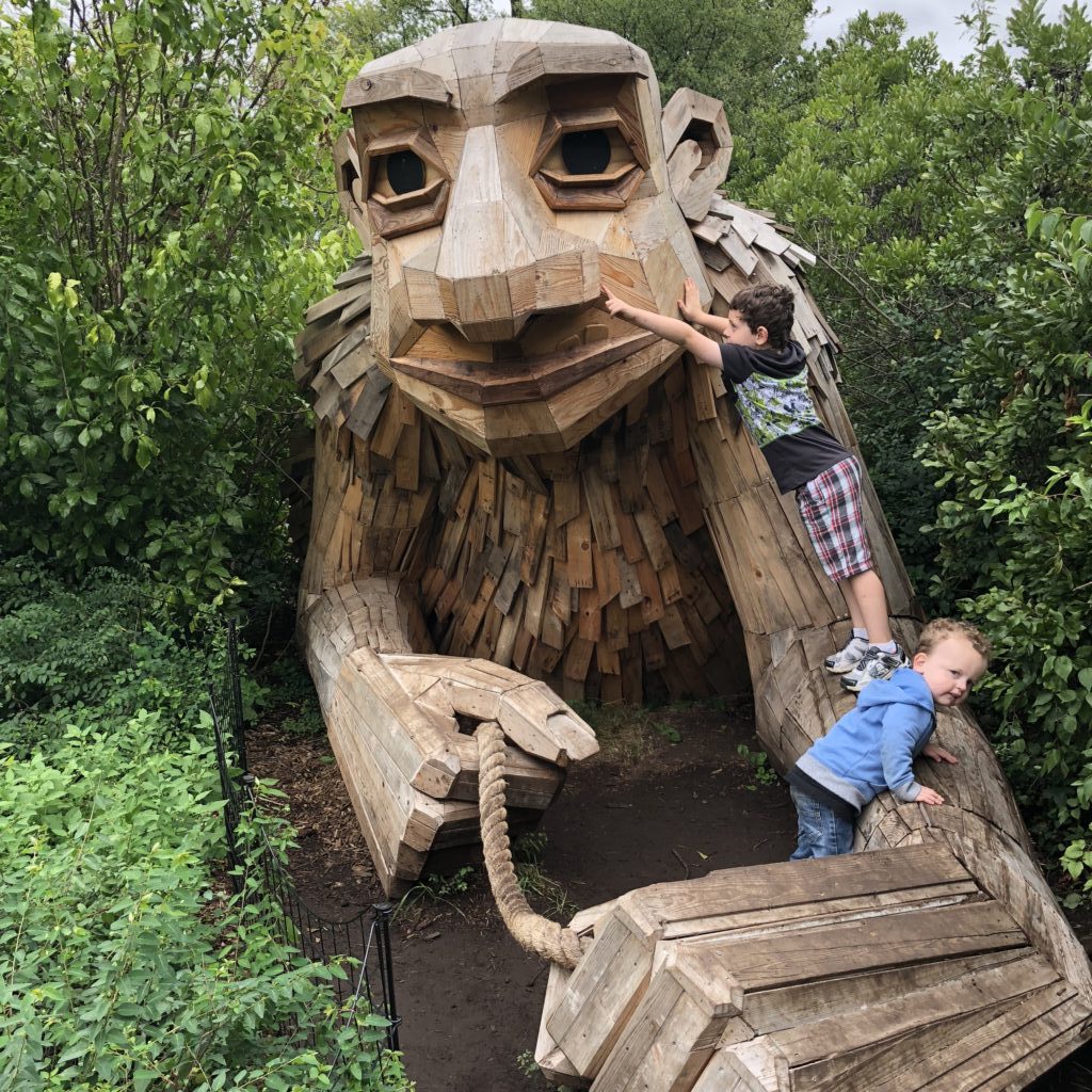 Morton Arboretum Troll Hunt: How to With Kids