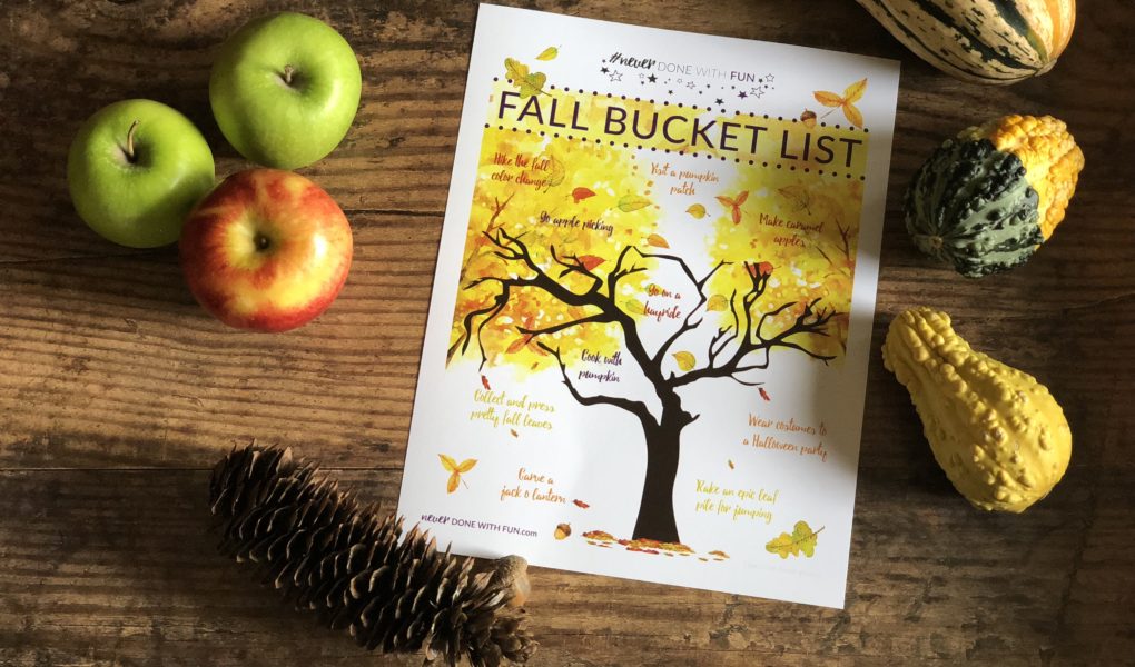 Fall Family Bucket List: Kid and Family Activities to Celebrate the Autumn Season