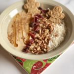 Gingerbread Cookie Smoothie Bowl: Clean eating recipe with surprise ingredient for extra veggie power