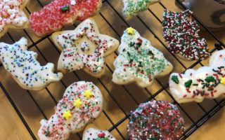 The Best Sugar Cookie Frosting: Tastes better than royal icing, still dries hard to touch