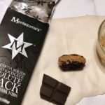 Salted Dark Chocolate Stuffed Date: A totally indulgent but still Paleo vegan chocolate treat #cleansweets #vegan #chocolate #medjooldates