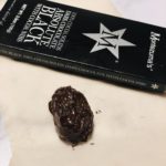 Salted Dark Chocolate Stuffed Date: A totally indulgent but still Paleo vegan chocolate treat #cleansweets #vegan #chocolate #medjooldates
