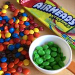 St. Patrick's Day Leprechaun Bait Trail Mix sweet and salty snack mix for kids and adults with cereal, candy, pretzels, more #stpatricksday #leprechaun #snacks #recipes #holidays
