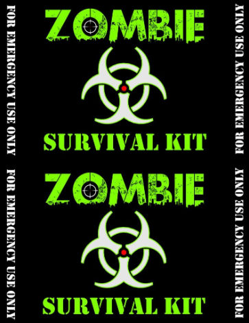 Zombie Apocalypse Theme Party Walking Dead Viewing Party Free Printables #zombie #themeparty #walkingdead