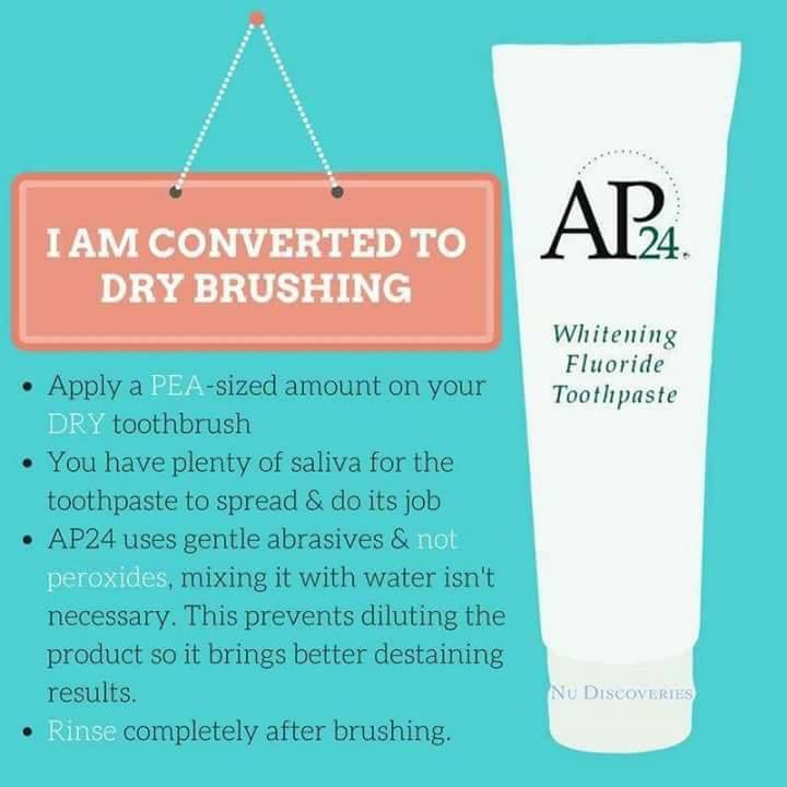 30 Days to a Whiter Smile: AP-24 Put To the Coffee-Addicted Mama Test #ap24whiteningfluoridetoothpaste #teethwhitener #oralcare #drybrushing