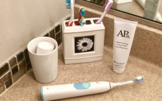 30 Days to a Whiter Smile: AP-24 Put To the Coffee-Addicted Mama Test #ap24whiteningfluoridetoothpaste #teethwhitener #oralcare #drybrushing