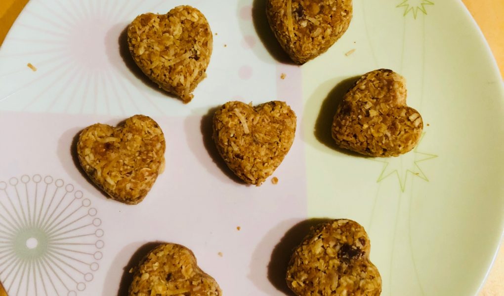 Samoa Cookie-Inspired Coconut Toffee Protein Bites