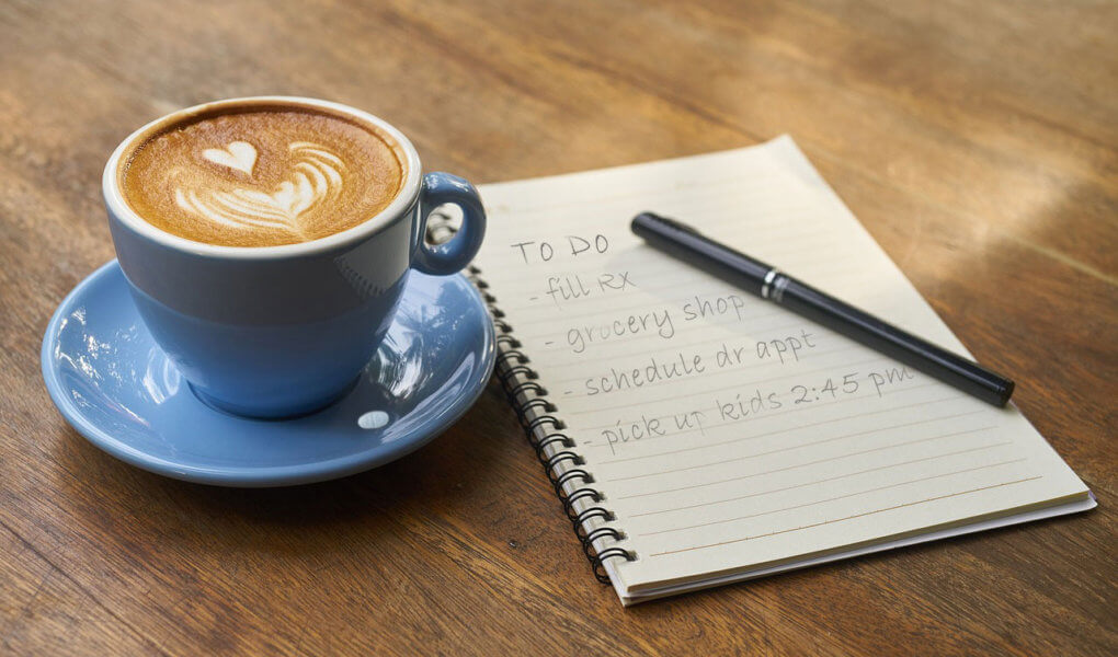 One Little Pill antidepressant coffee notepad