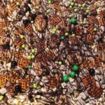 Minecraft White Chocolate Popcorn Snack Mix