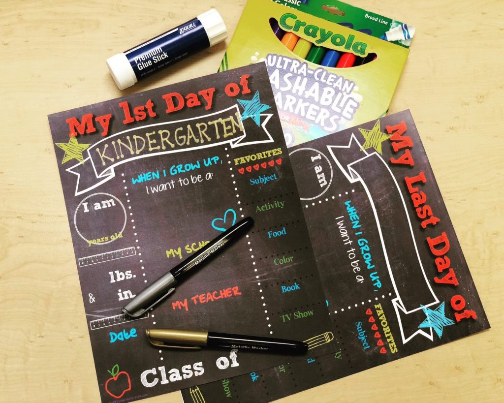 Printable Back to School Sign/ De Vuelta a La Escuela 