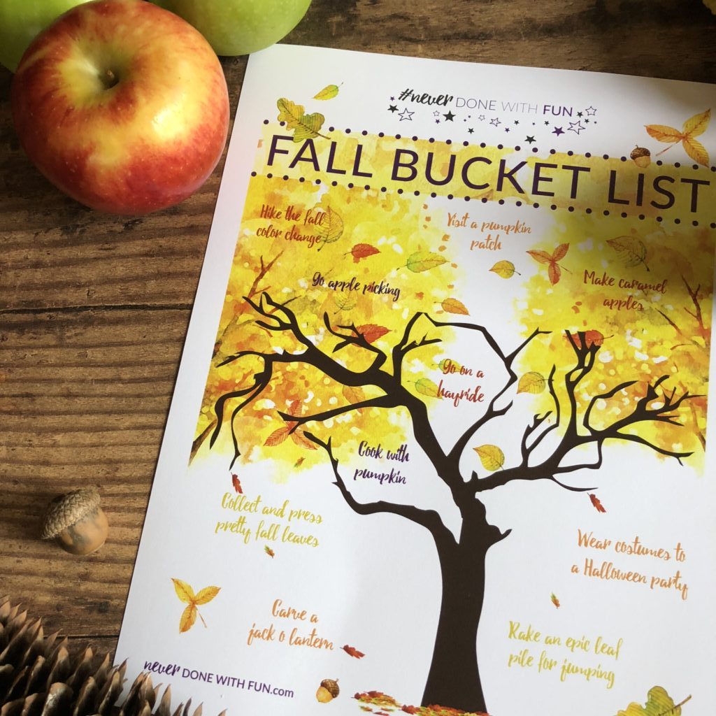 Fall Family Bucket List: Activities for Families and Kids to Celebrate the Autumn Season