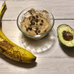 Healthy Guilt-Free Chocolate Peanut Butter Nice Cream, made with banana and avocado | Dairy-free, clean, keto friendly