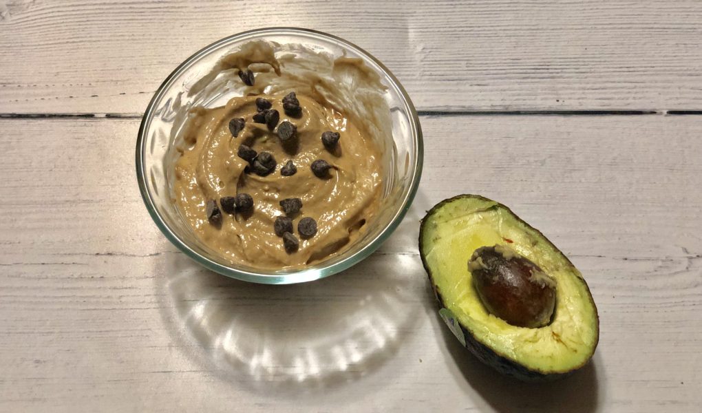 Healthy Guilt-Free Chocolate Peanut Butter Nice Cream, made with banana and avocado | Dairy-free, clean, keto friendly