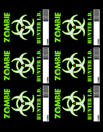 Zombie Apocalypse Theme Party Walking Dead Viewing Party Free Printables #zombie #themeparty #walkingdead