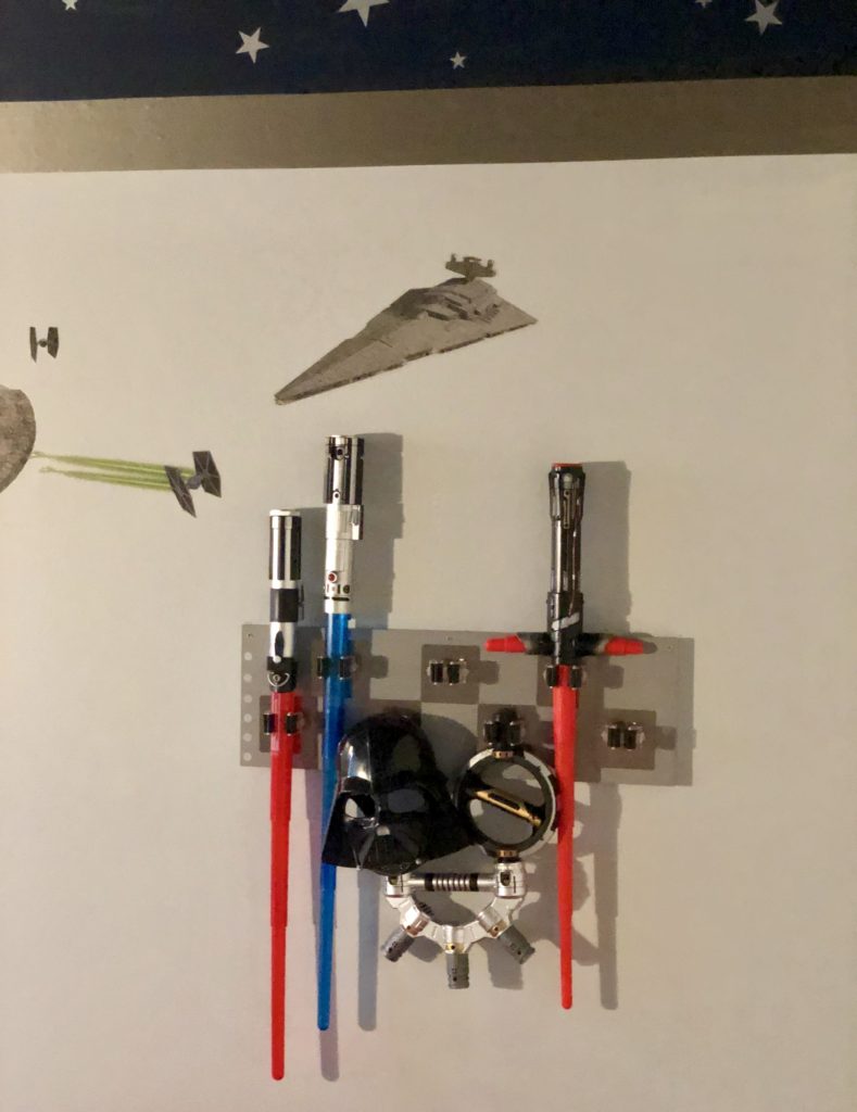 Star Wars Lightsaber Rack Neverdonewithfun